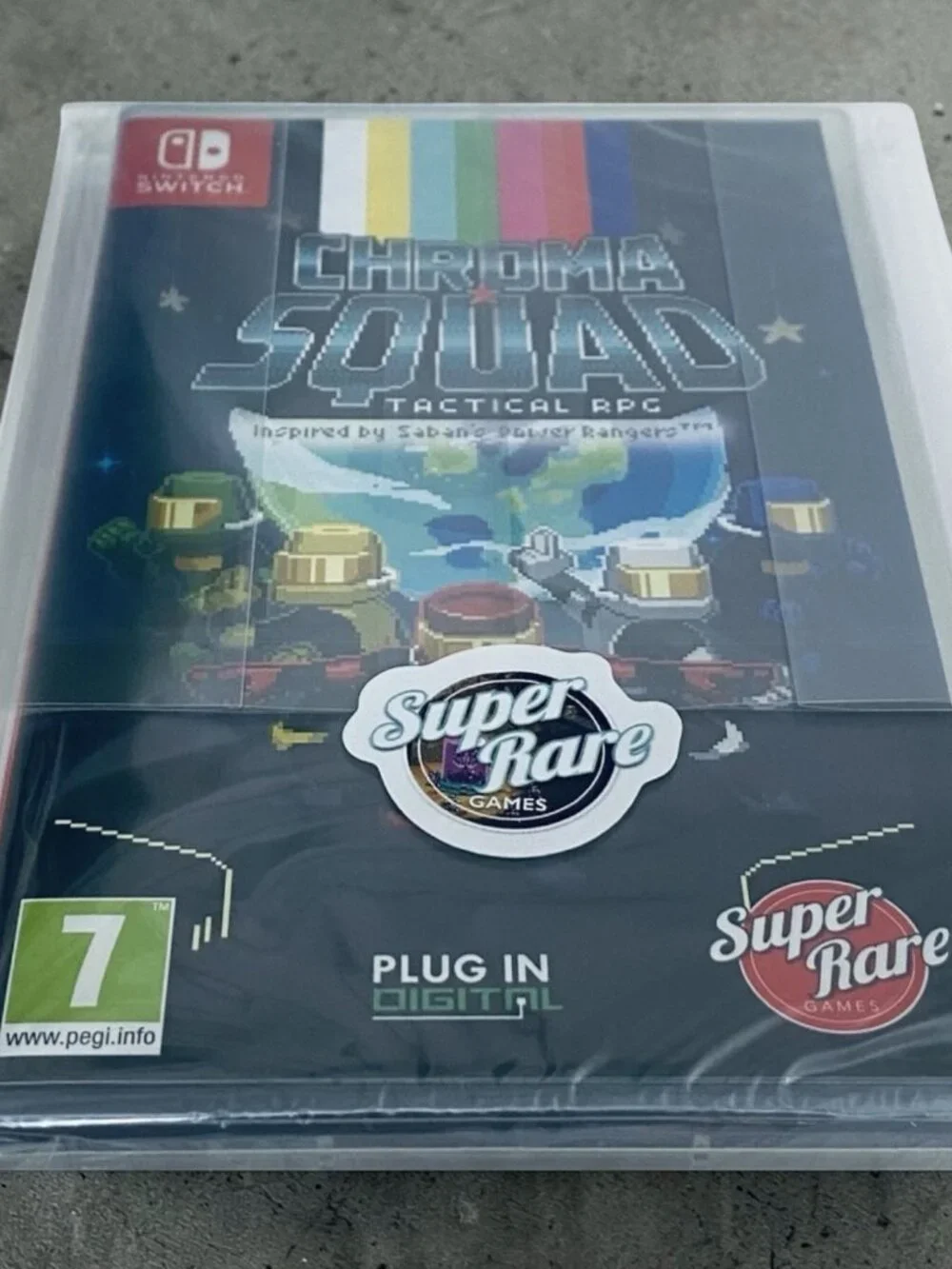 Chroma Squad Nintendo Switch Super Rare Games Limited Edition New Sealed